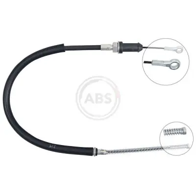 Cable de accionamiento, freno de estacionamiento A.B.S. K19201 Precio De Oferta